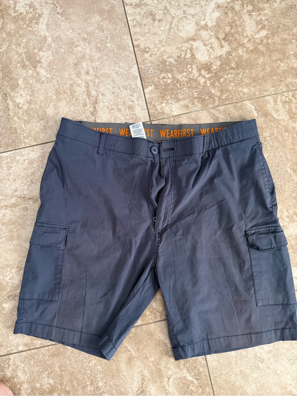 Men's gray Cargo Shorts